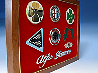 Alfa Romeo Histric Emblem Frame