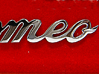 Alfa Romeo Histric Emblem Frame