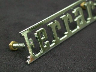 Ferrari  Script (Brass)