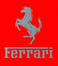 Ferrariロゴ&Cavallinoステッカー(切り抜き)