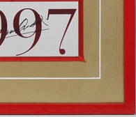 Ferrari50周年記念F1ドライバー直筆サイン入り額装メタルプレート ※超!超レア