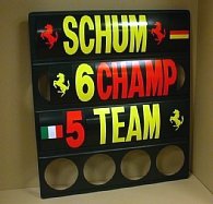 Scuderia Ferrari2003 ¥ï¡¼¥ë¥É¥Á¥ã¥ó¥Ô¥ª¥óµÇ°¥Ô¥Ã¥È¥µ¥¤¥ó¥Ü¡¼¥É