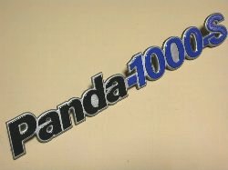 FIAT Panda 1000S Logo Emblem
