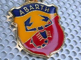 ABARTH Metal Keyring (Emblem)