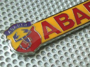 ABARTH Emblem&Script Badge