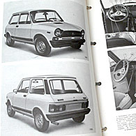 AUTOBIANCHI A112 Workshop Manual