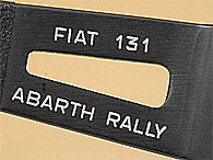 FIAT 131ABARTH Rally WRC 1977 Champion Memorial Steering Wheel 