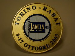 LANCIA Club Italia Torino-Rabat Rally Emblem