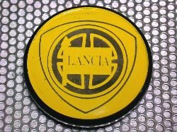 LANCIA Wheel Center Cap(Yellow/Crome)
