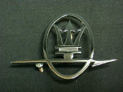 MASERATI Oval Trident Emblem (Ghibli) Right