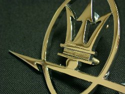 MASERATI Oval Trident Emblem (Ghibli) Left