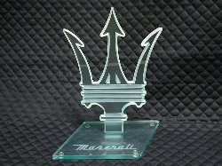 MASERATI TRIDENTEクリスタルガラスオブジェ