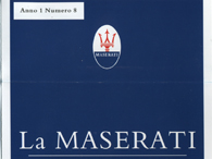 MASERATI Collection N.8 MISTRAL 1964 Miniature Model