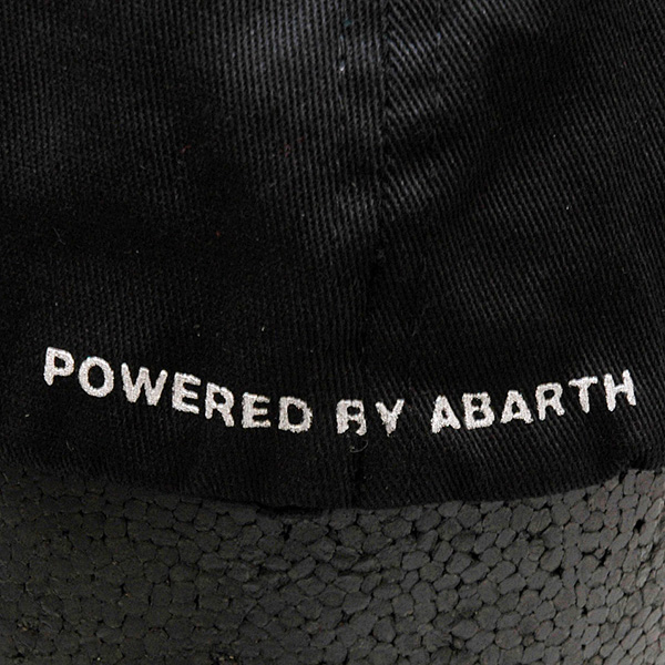 ABARTH純正ベースボールキャップ (ブラック/ABARTHロゴ)