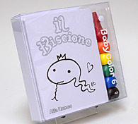 Alfa Romeo純正Il Biscioneお絵かきクレヨンセット