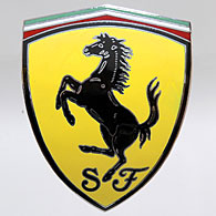Ferrari純正599用 七宝エSFフェンダーエンブレム