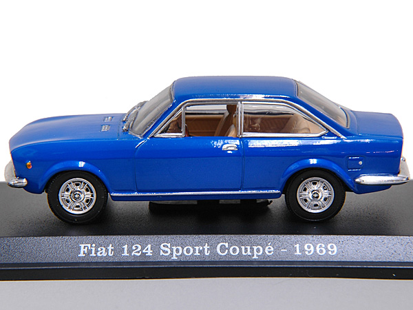 1/43 FIAT New Story Collection No.24 124 Sport COUPE 1969 Miniature Model