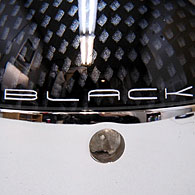 FIAT PANDA Logo Gear Knob (Black Carbonlook)