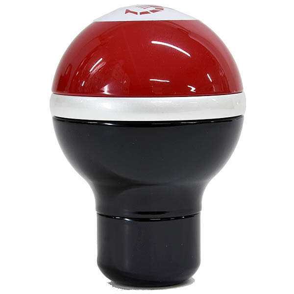 ABARTH Scorpione Gear Knob (Red/White line)