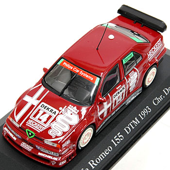 1/43 Alfa Romeo 155 V6 TI 1993 DTM No.14 C.Danner Miniature Model