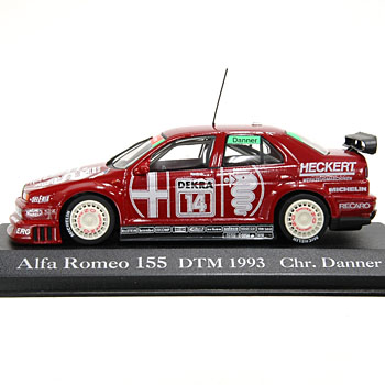 1/43 Alfa Romeo 155 V6 TI 1993 DTM No.14 C.Danner Miniature Model