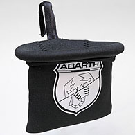 ABARTH Small Pocket With Hook (Black*White Emblem)