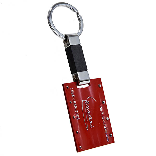 Enzo Ferrari 1898-1998-2008 Memorial Keyring
