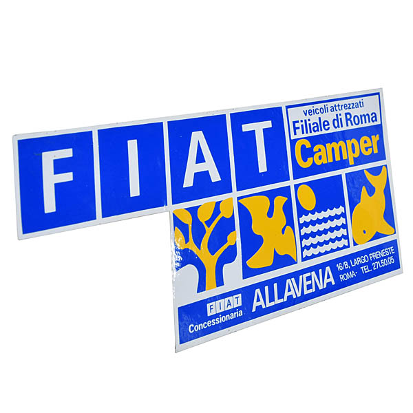 FIAT Camper Vintage Sticker