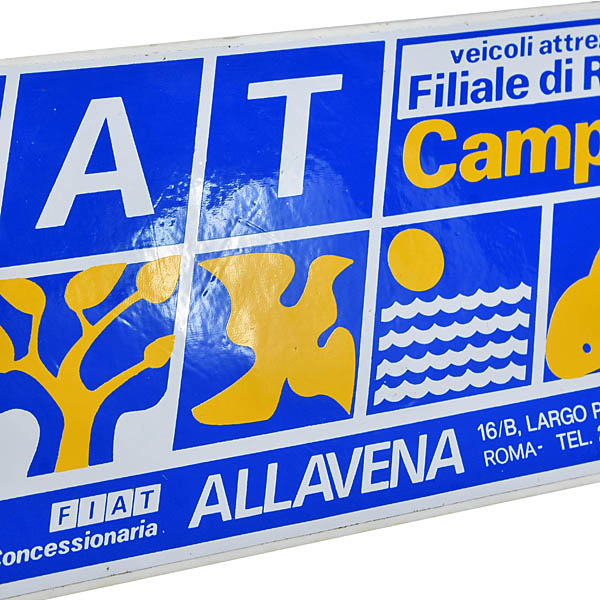 FIAT Camper Vintage Sticker