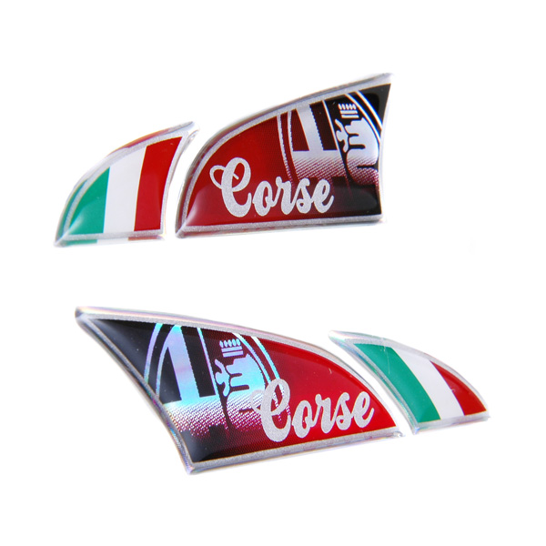 Alfa Romeo 3D Mini Protector Sticker (ALFA CORSE)
