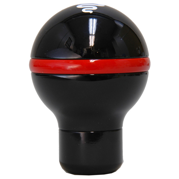 Alfa Romeo BISCIONE Aluminium Gearknob (Black/Red Line)