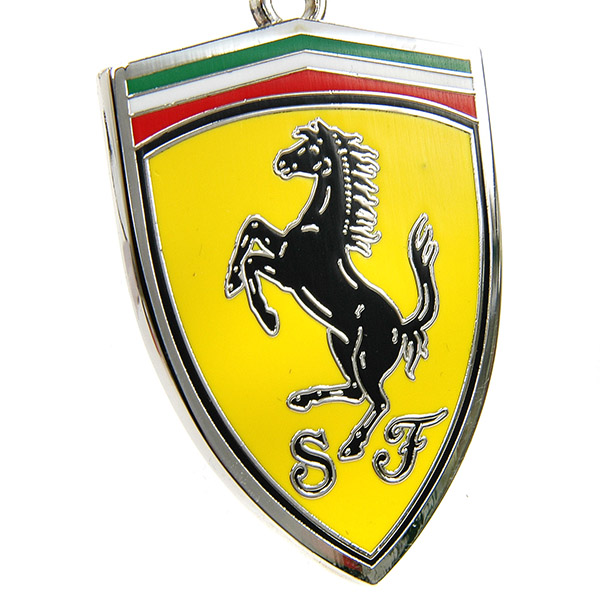 Ferrari SF Metal Emblem Keyring