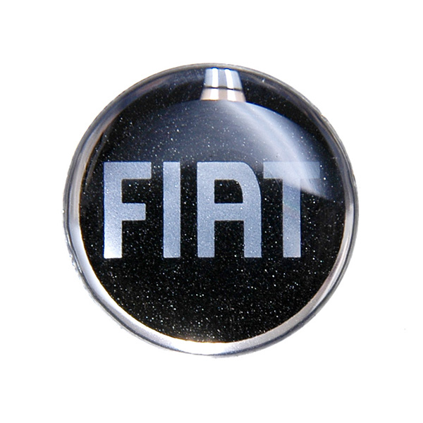 FIAT Logo 3D Sticker (monotone/21mm/4pcs.)