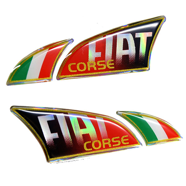 FIAT 3D Mini Protector Sticker (FIAT CORSE)