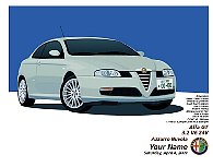 Alfa Romeo GTパーソナルイラストレーション