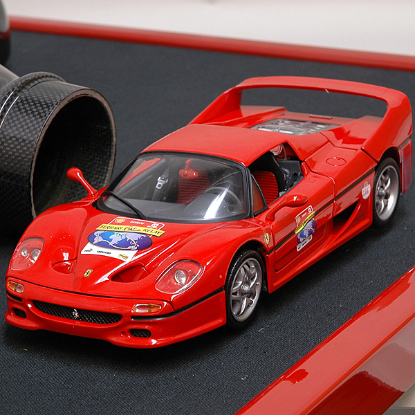Ferrari F50 額装カーボンサージタンク&ミニチュアモデル