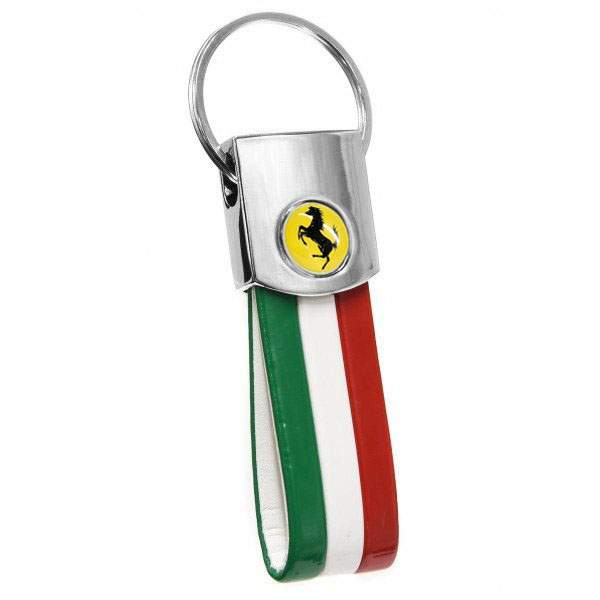 Ferrariトリコロールキーリング 