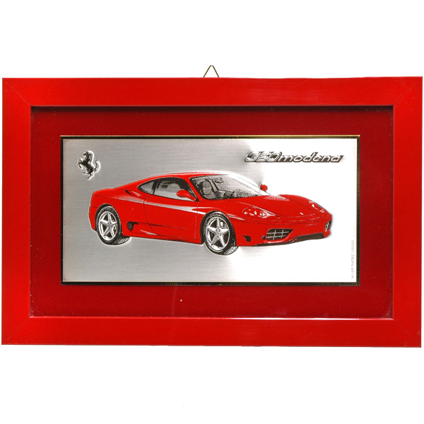 Ferrari純正360 Modena額装プレート/Ferrari永年勤続者退職記念用