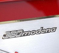 Ferrari 360 Modena Plate with Frame