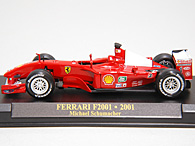 1/43 Ferrari F1 Collection No.22 F2001 No.1 Miniature Model