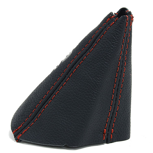 Leather Shift Boots for Selespeed (Black/Red Steach)