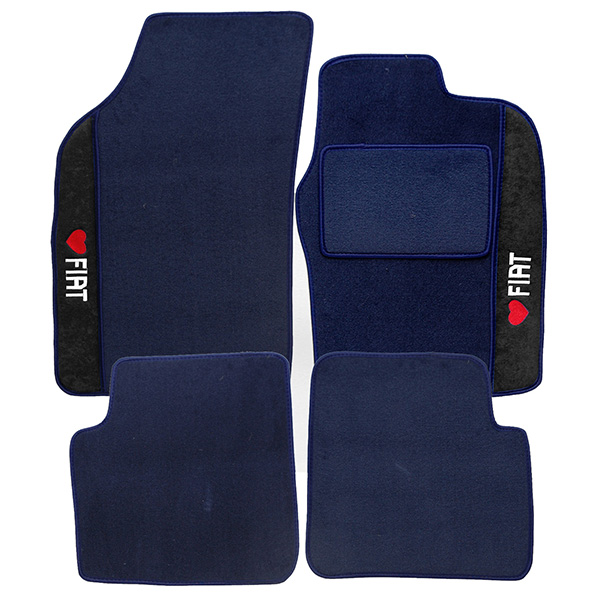 navy blue floor mats