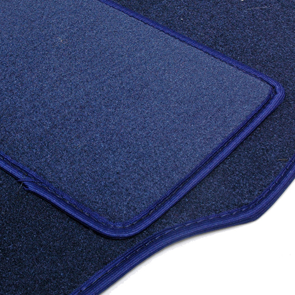 navy blue floor mats