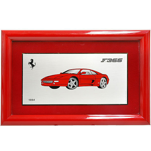 Ferrari純正F355額装プレート/Ferrari永年勤続者退職記念用