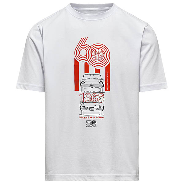 Official Alfa Romeo Spider 60th Anniversary T-Shirt (1966)