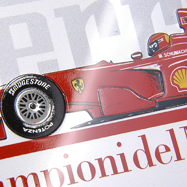 Ferrari F1-2000 Plate