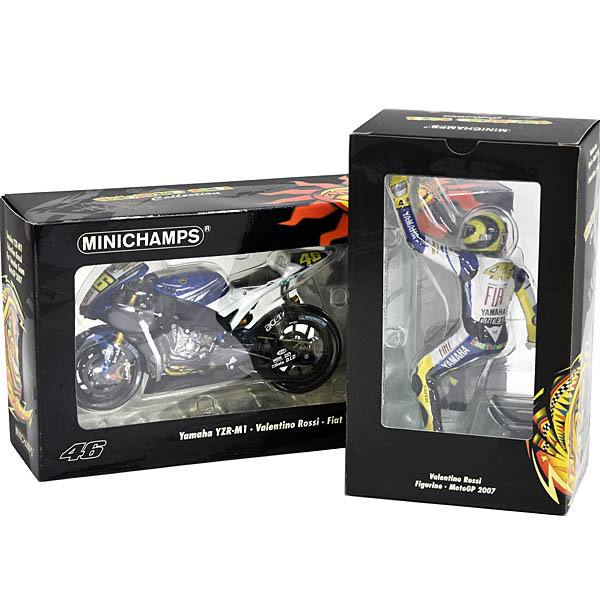 1/12 FIAT YAMAHA Team YZR-M1 Valentino Rossi Miniature Model Set