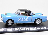 1/43 1000 MIGLIA Collection No.30 FIAT 1100/103 TV TRASFORMABILE Miniature Model
