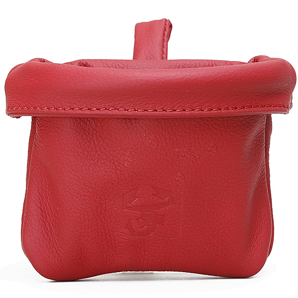 ABARTH Small Pocket Frau Leather (Red)