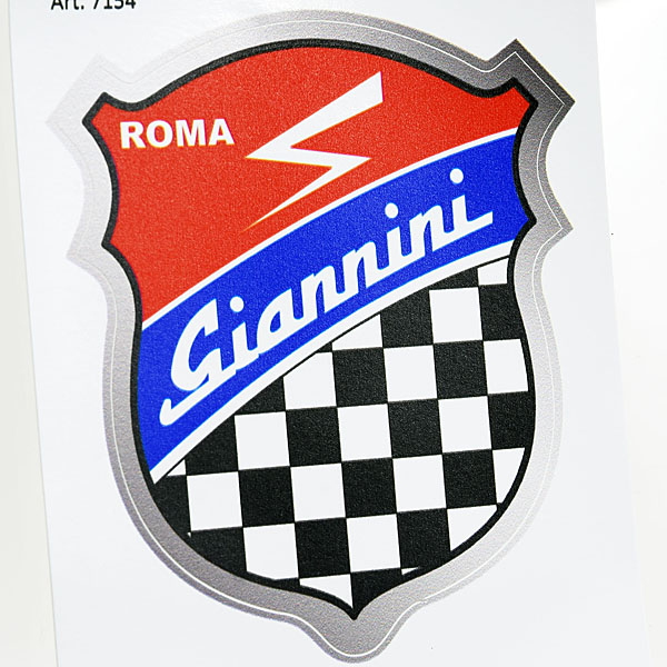 Gianniniエンブレムステッカー イタリア自動車雑貨店 イタリア車のパーツとグッズの通販サイト